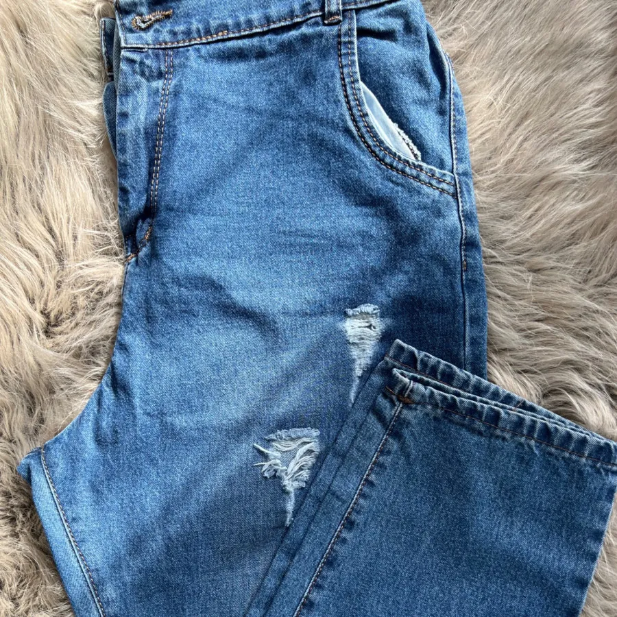 شلوار جین راسته