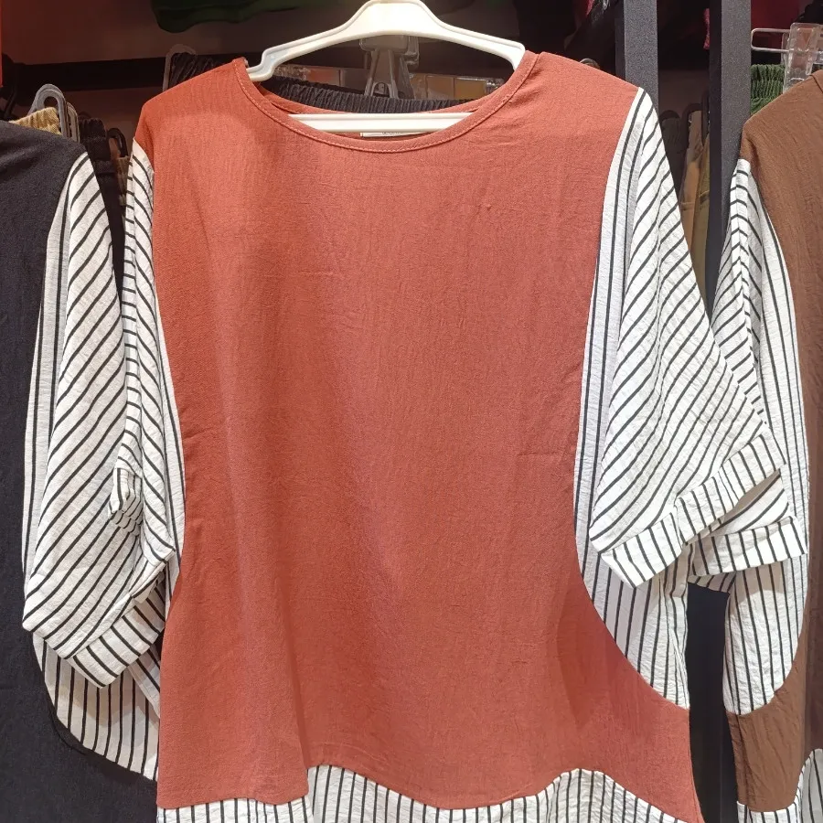 شومیز نخ ترک آستین سه ربع