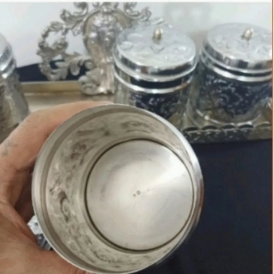 جا ادویه برنجی قلم کاری