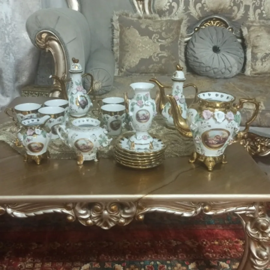 ظروف انتیک گل برجسته