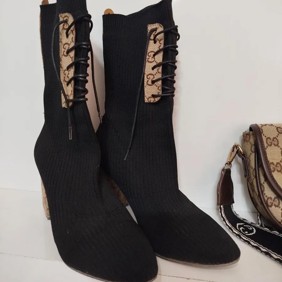 نیم بوت جورابی سایز 37