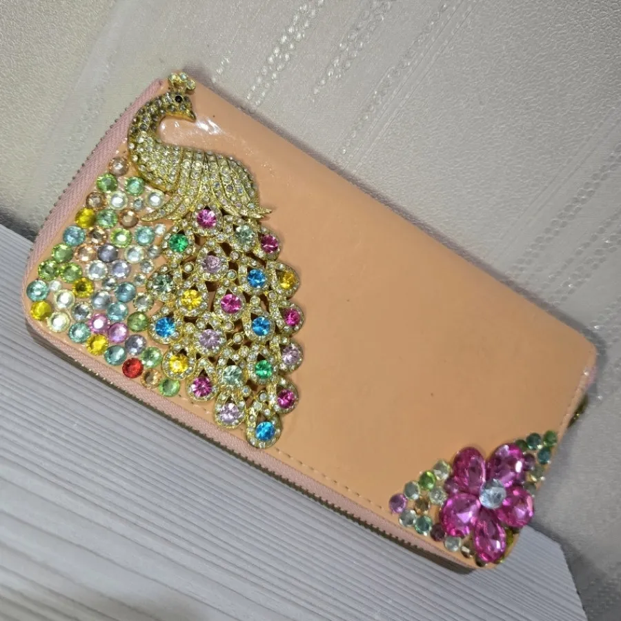 کیف پول لوکس فول نگین