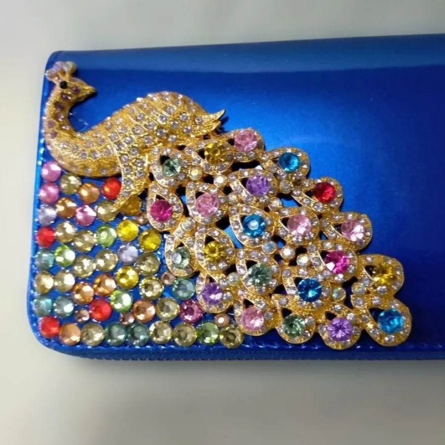 کیف پول لوکس فول نگین