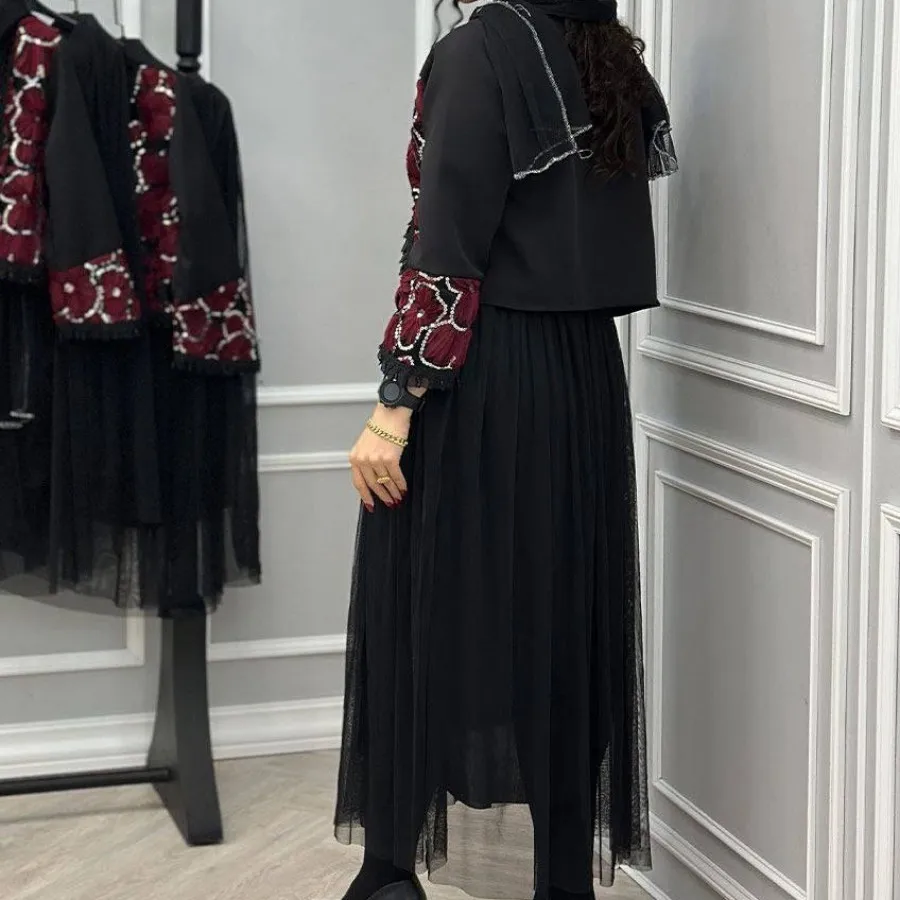 کت و دامن و شال