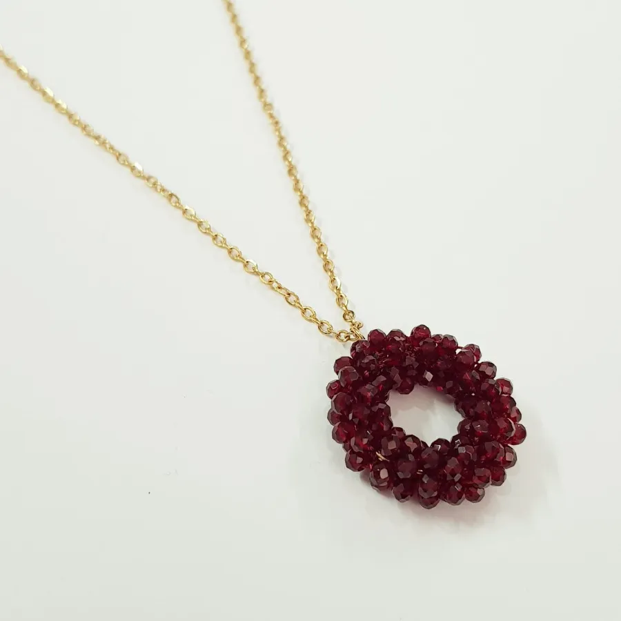 گردنبند استیل آویز دار