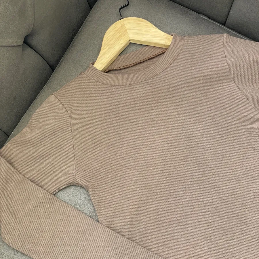 بلوز یقه گرد