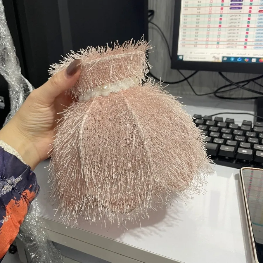 دیوار کوب صورتی ناز