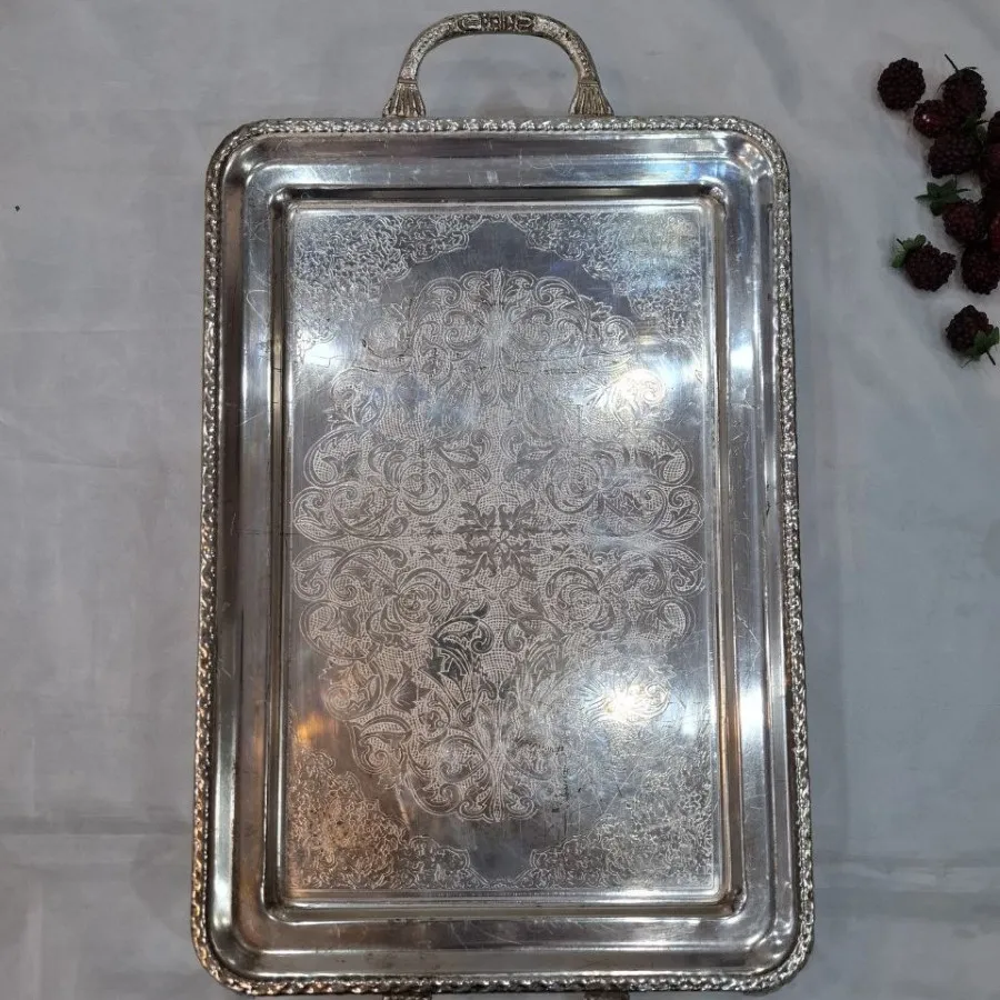 سینی بزرگ پذیرایی 3عدد