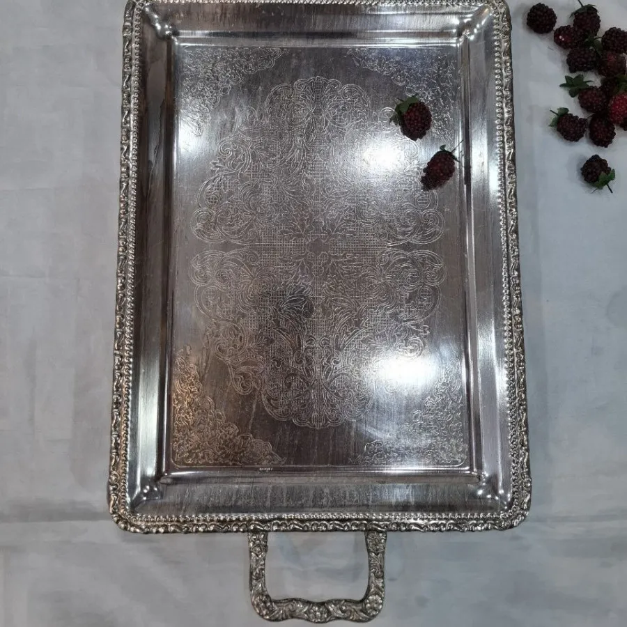 سینی بزرگ پذیرایی 3عدد