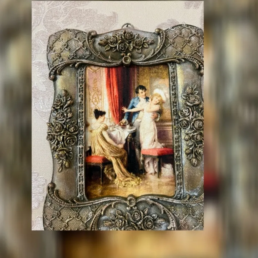 قاب پلی استر و طرح مخمل