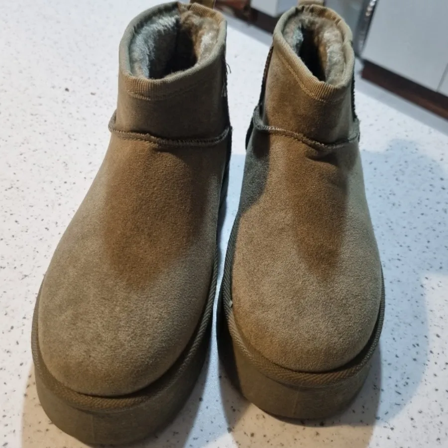 نیم بوت سبز صدری