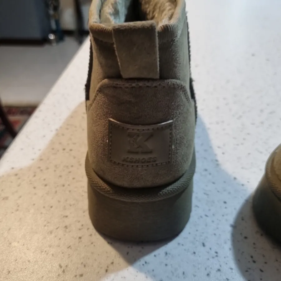 نیم بوت سبز صدری