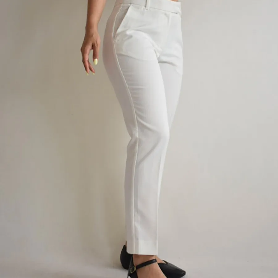 شلوار کلاسیک سفید