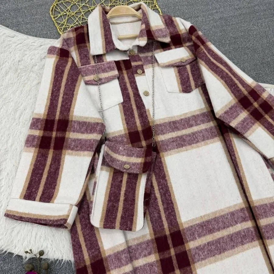 کفتان پشمی کیف دار سیسیل