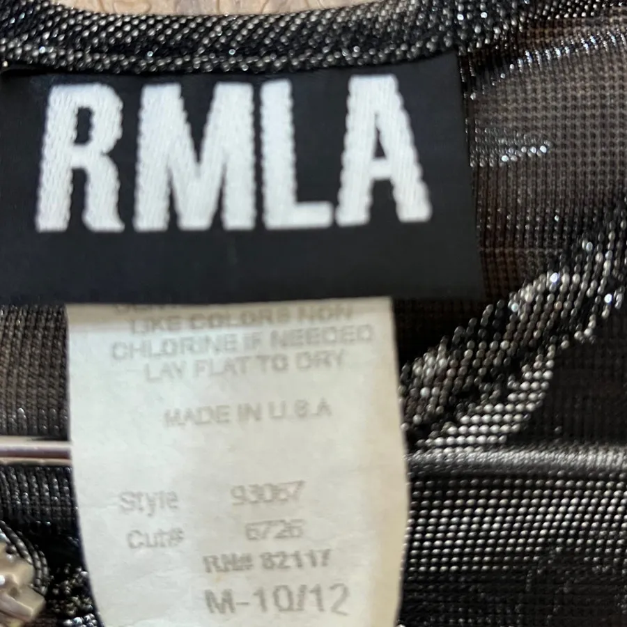 پیراهن نقره ای خاص RMLA