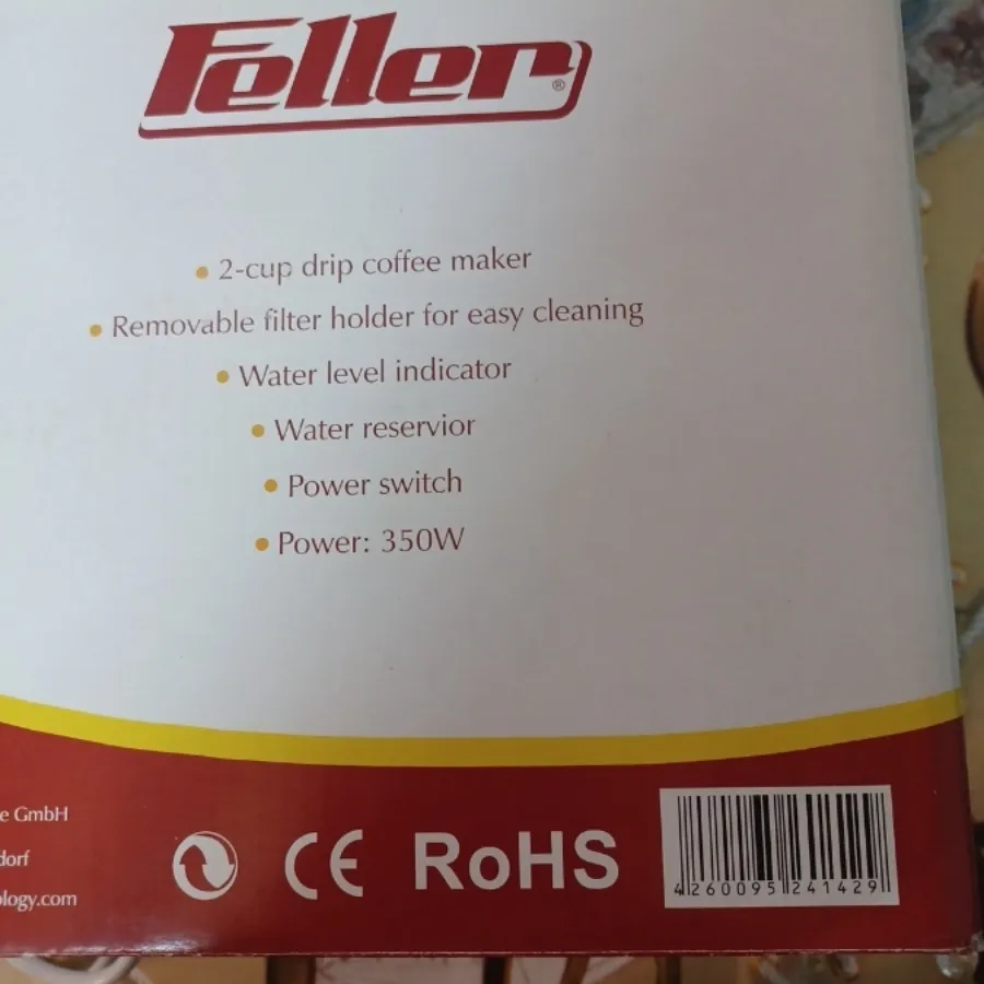 قهوه ساز دو کاپه فلر