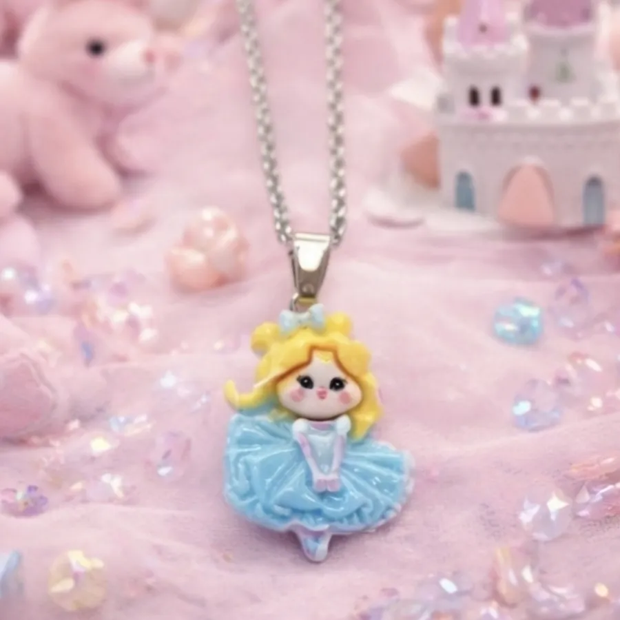 گردنبند طرح پرنسس