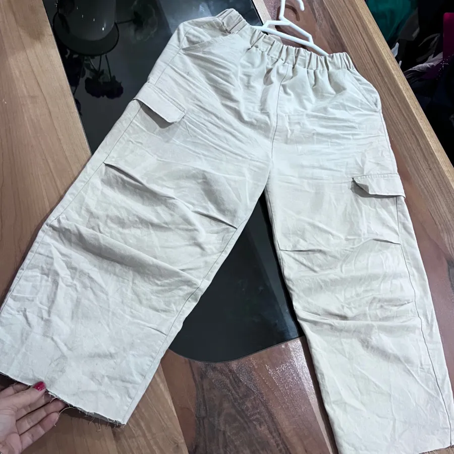 شلوار کتان کارگو‌وارداتی