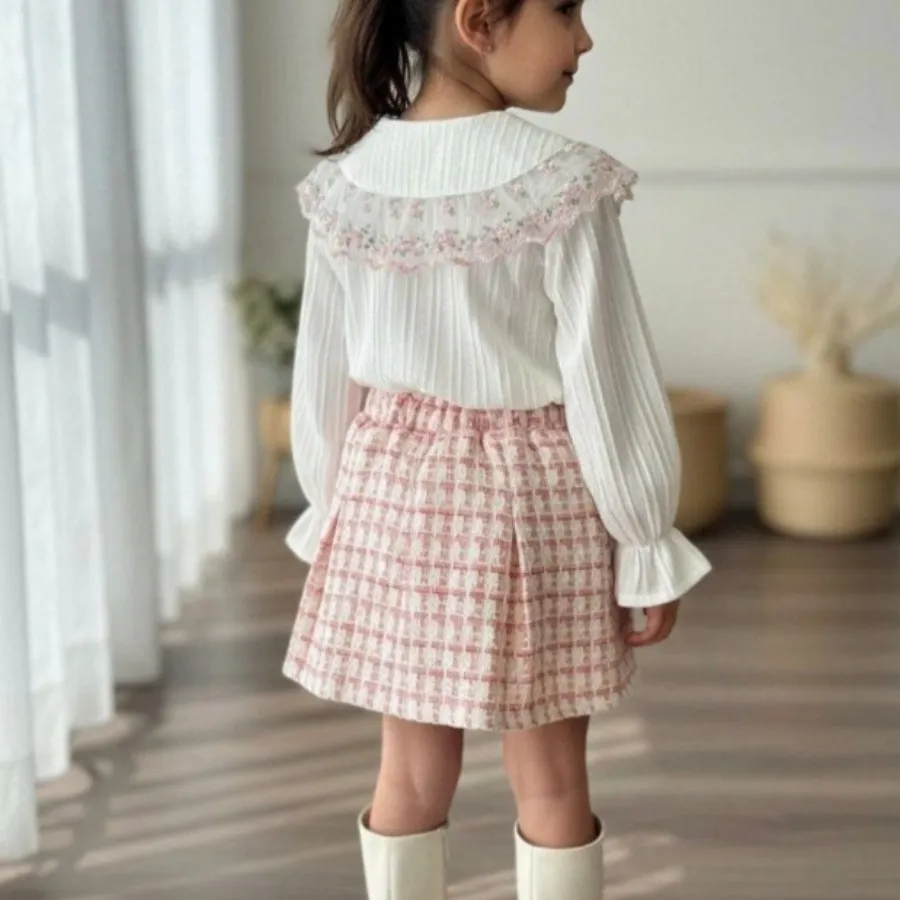 شومیز دامن دخترانه