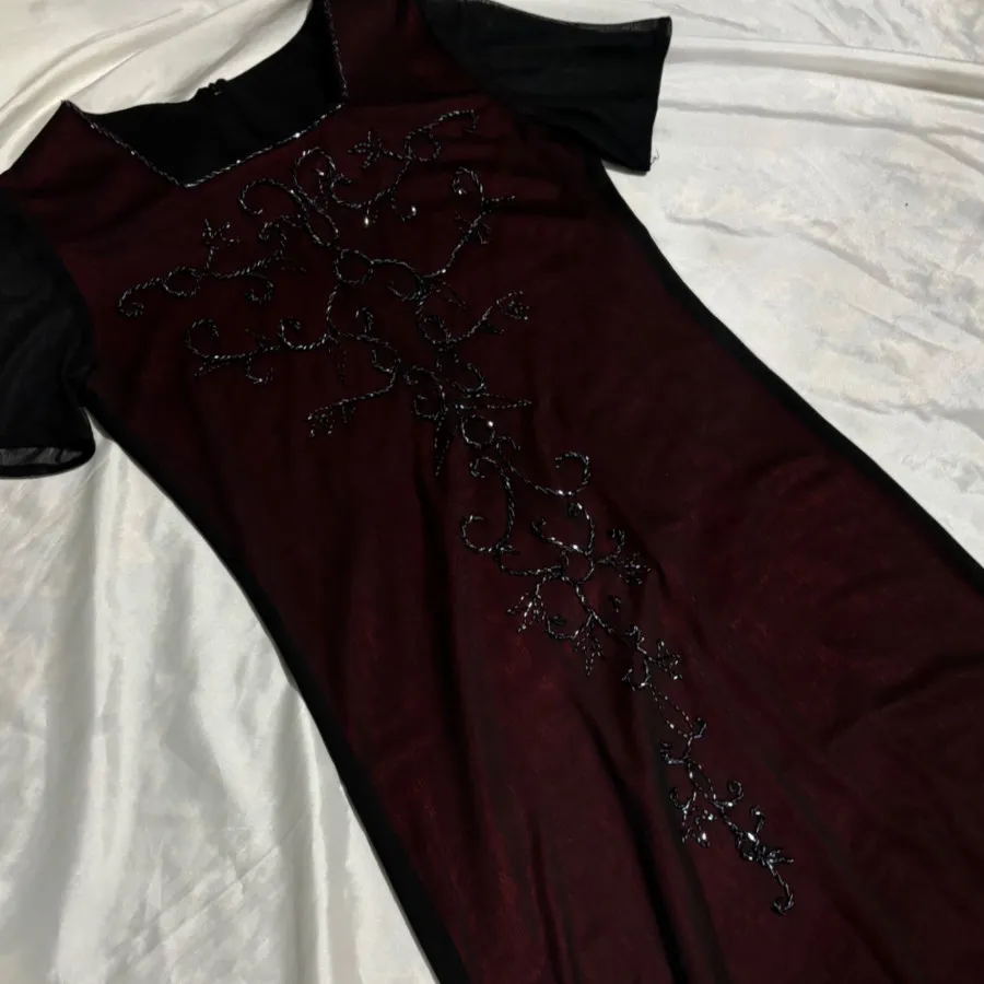 پیراهن مجلسی آستردار