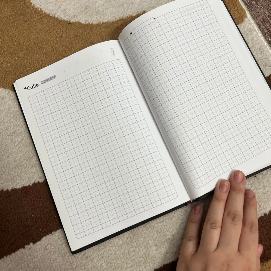 دفتر شیک مشکی