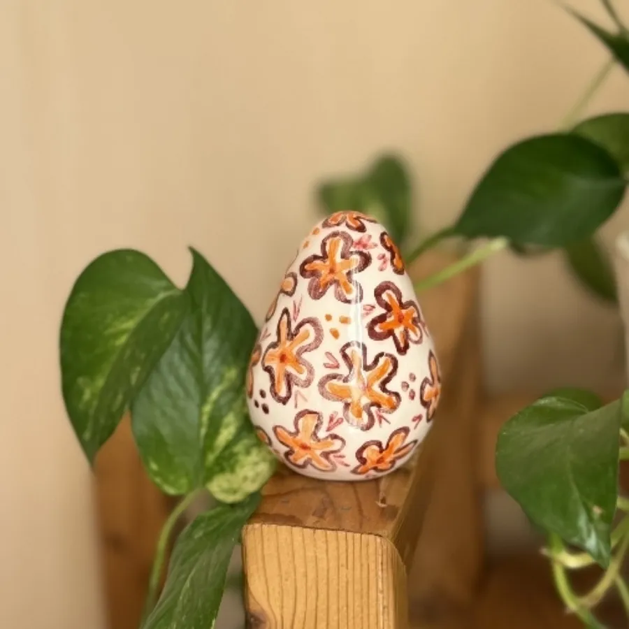 تخم مرغ سفالی عید نوروز