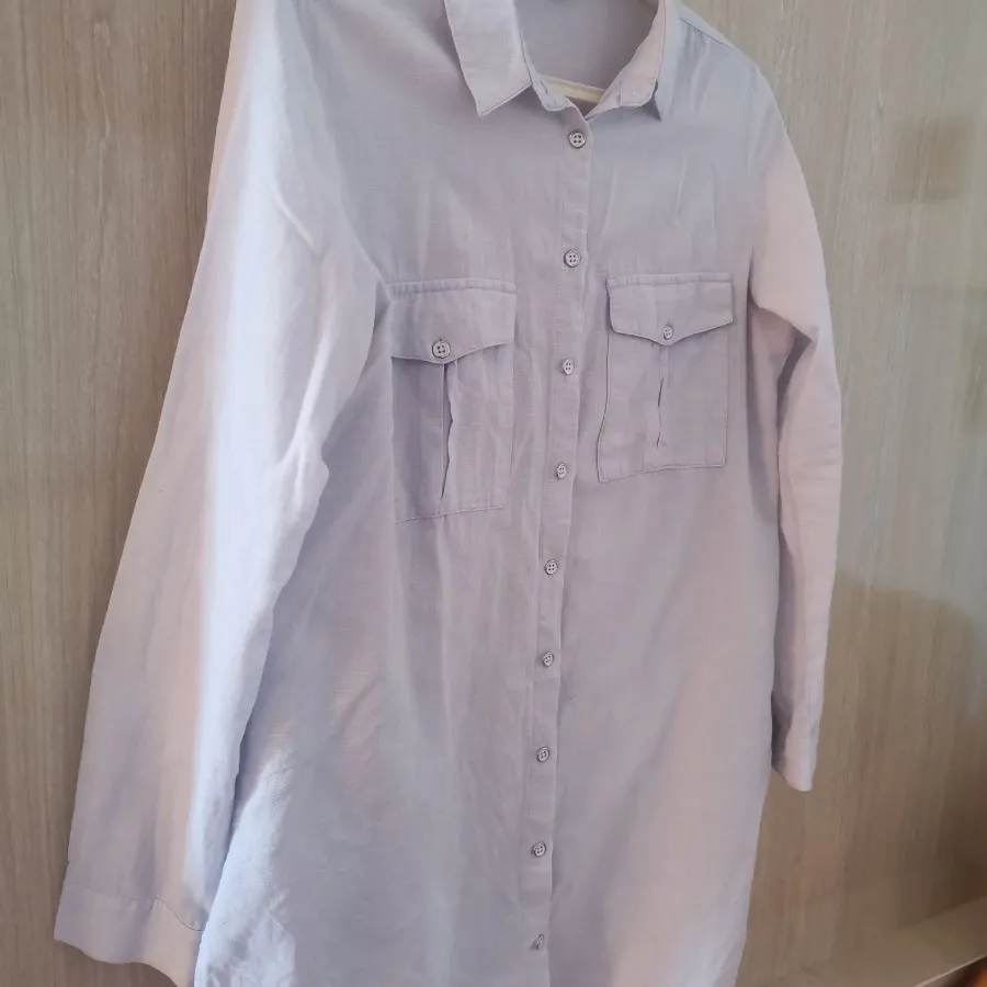 مانتو تونیکی نخ آبی روشن