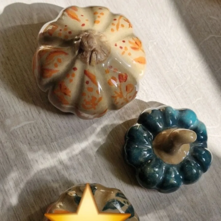 کدو سفالی دست ساز