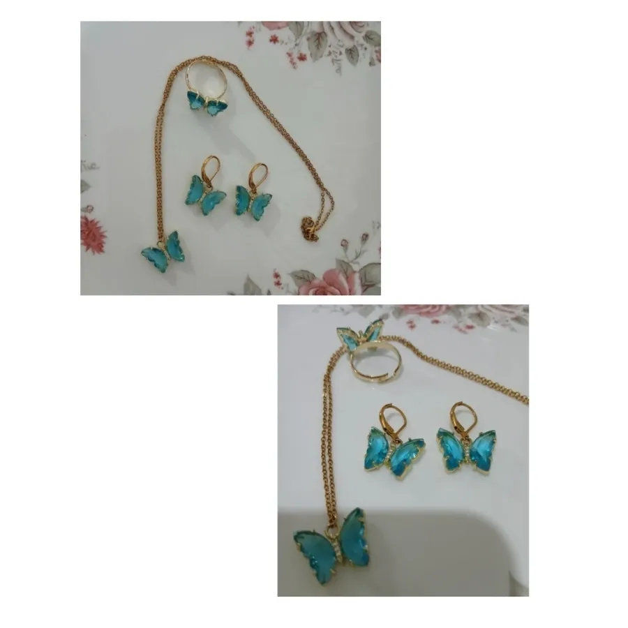 نیم ست زنانه زیورآلات