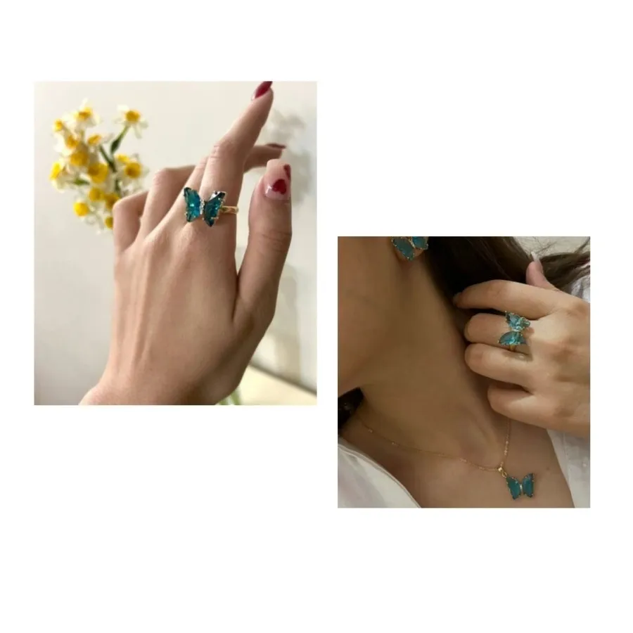 نیم ست زنانه زیورآلات