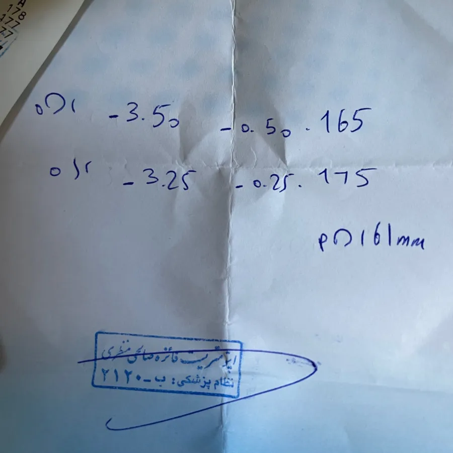عینک طبی و بلوکات