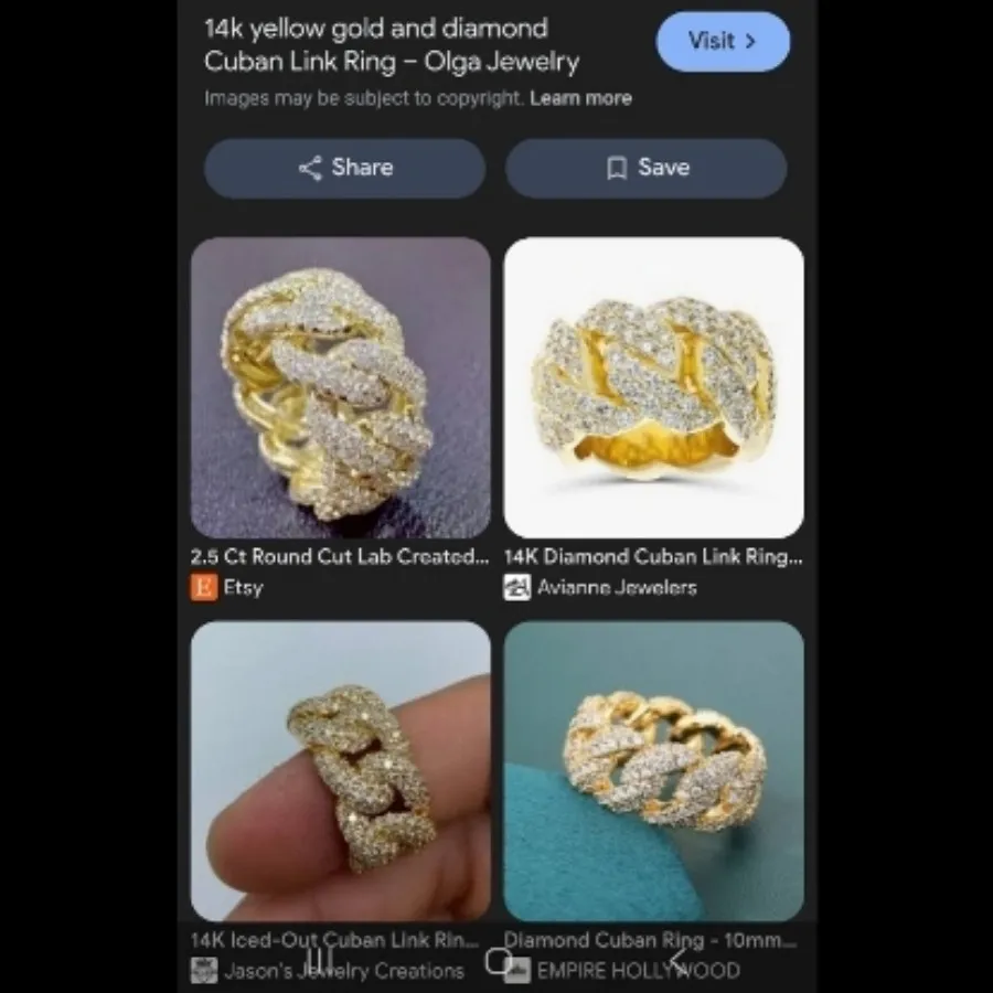 انگشتر کارتیر فول نگین