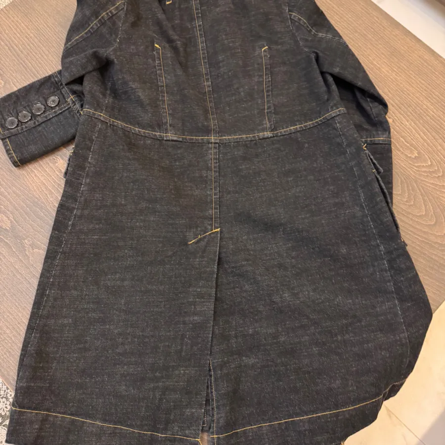 مانتو جین ضخیم