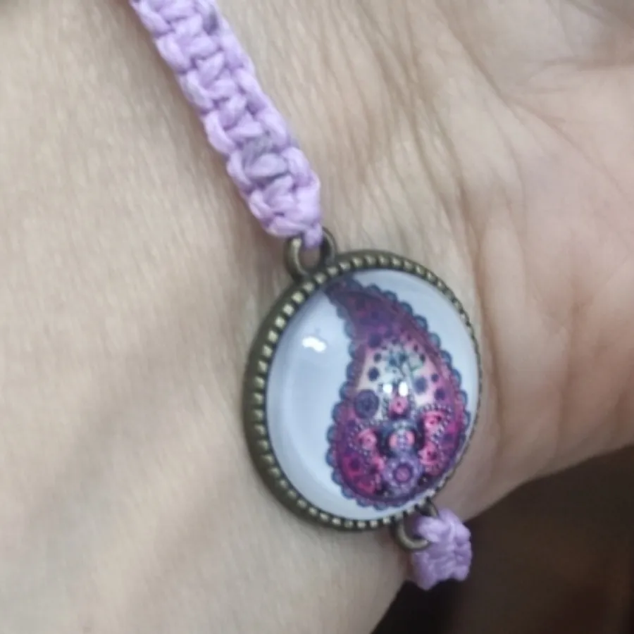 دستبند زیبای بته جقه