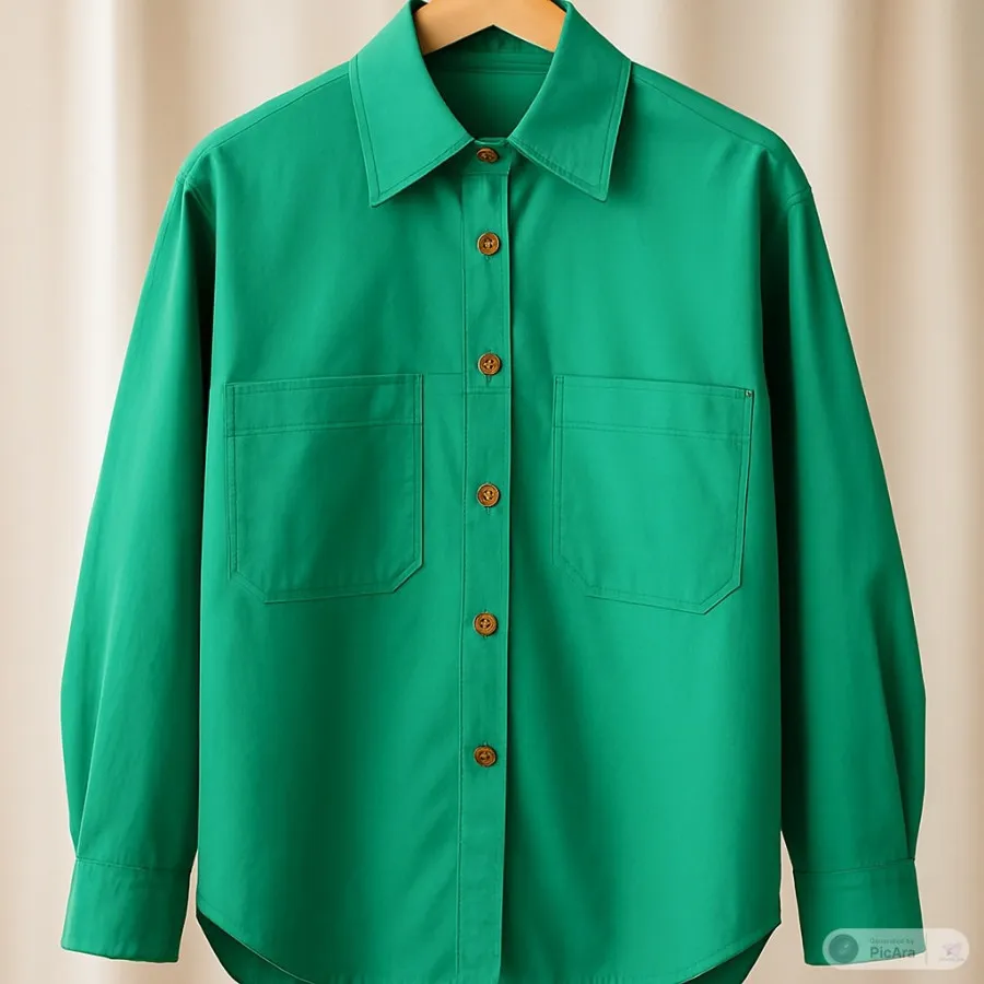 شومیز کتان ضخیم پاییزه