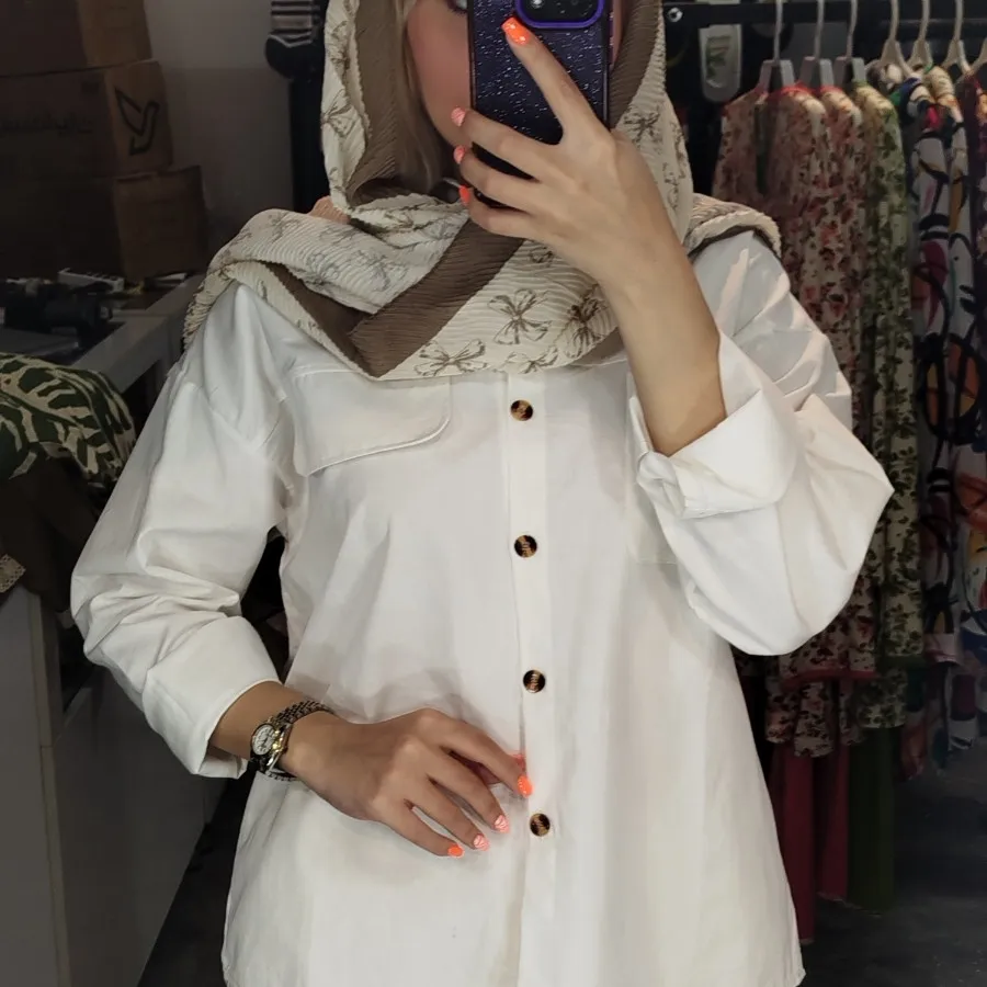 شومیز کتان وپاییزه ضخیم و