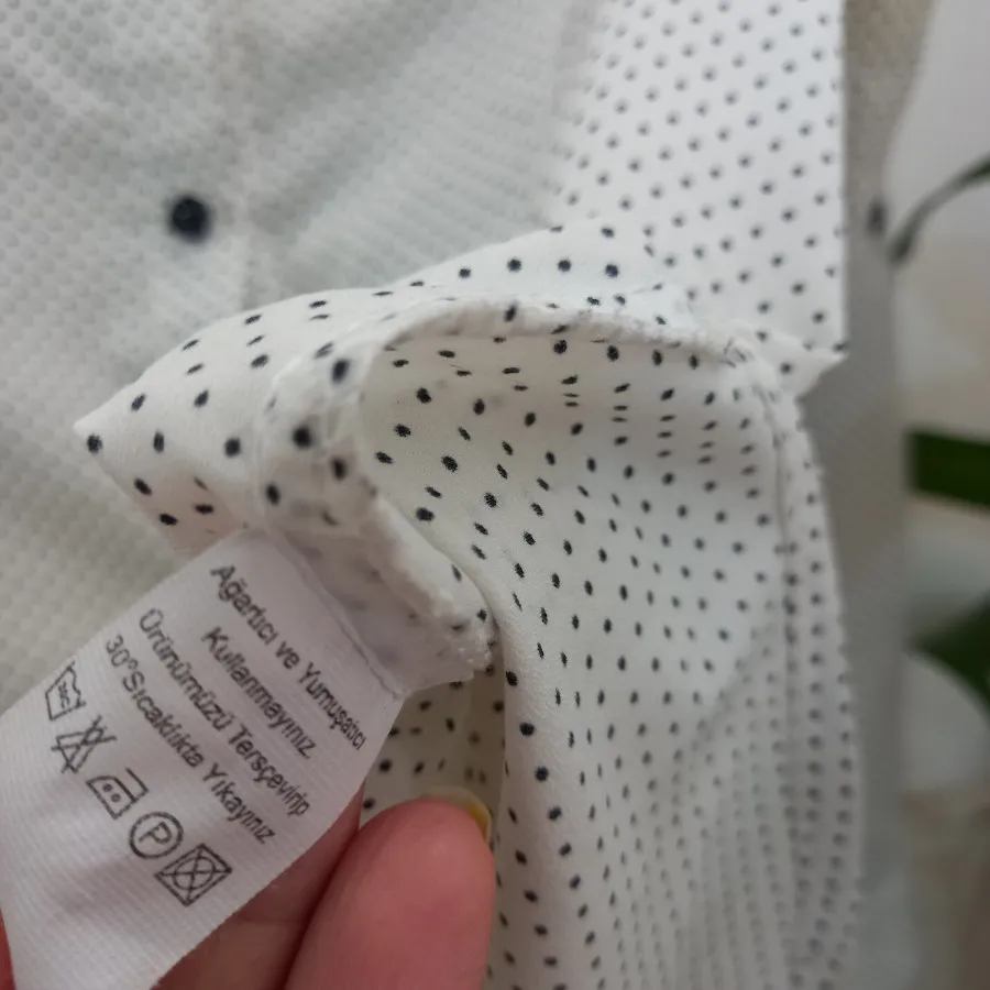 شومیز خال خالی خارجی