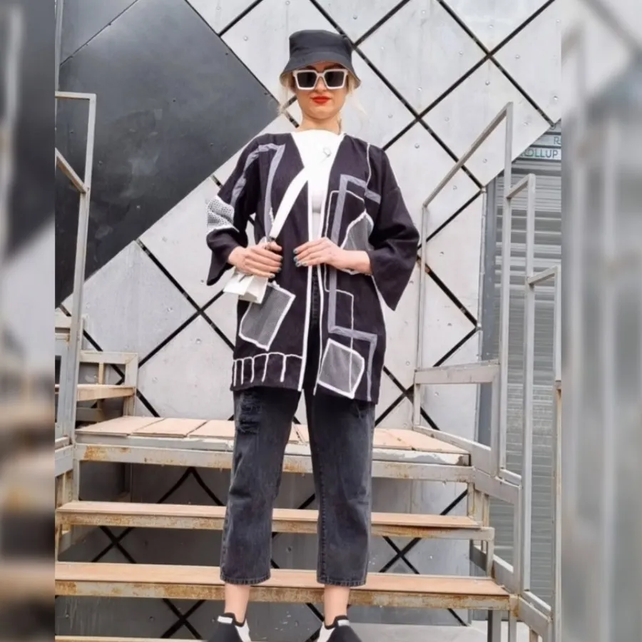 مانتو کاردست مناسب بهار