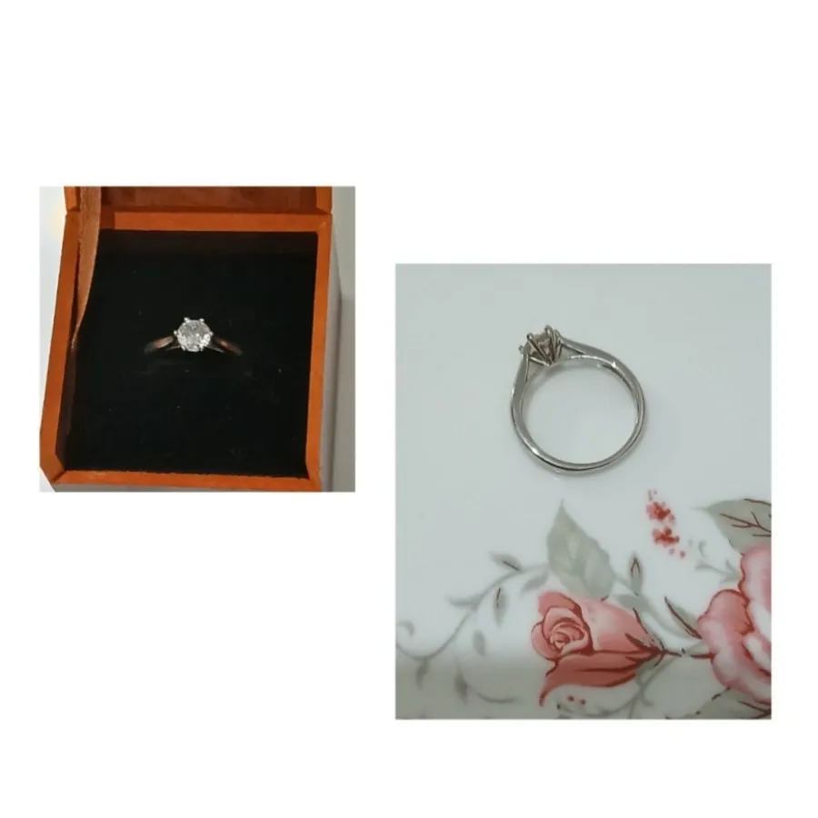 انگشتر زنانه استیل