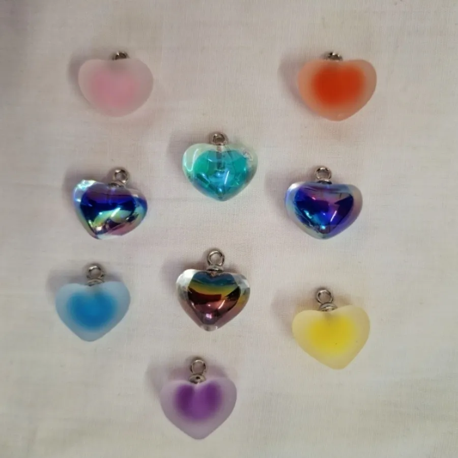 گردنبند قلبی سه بعدی