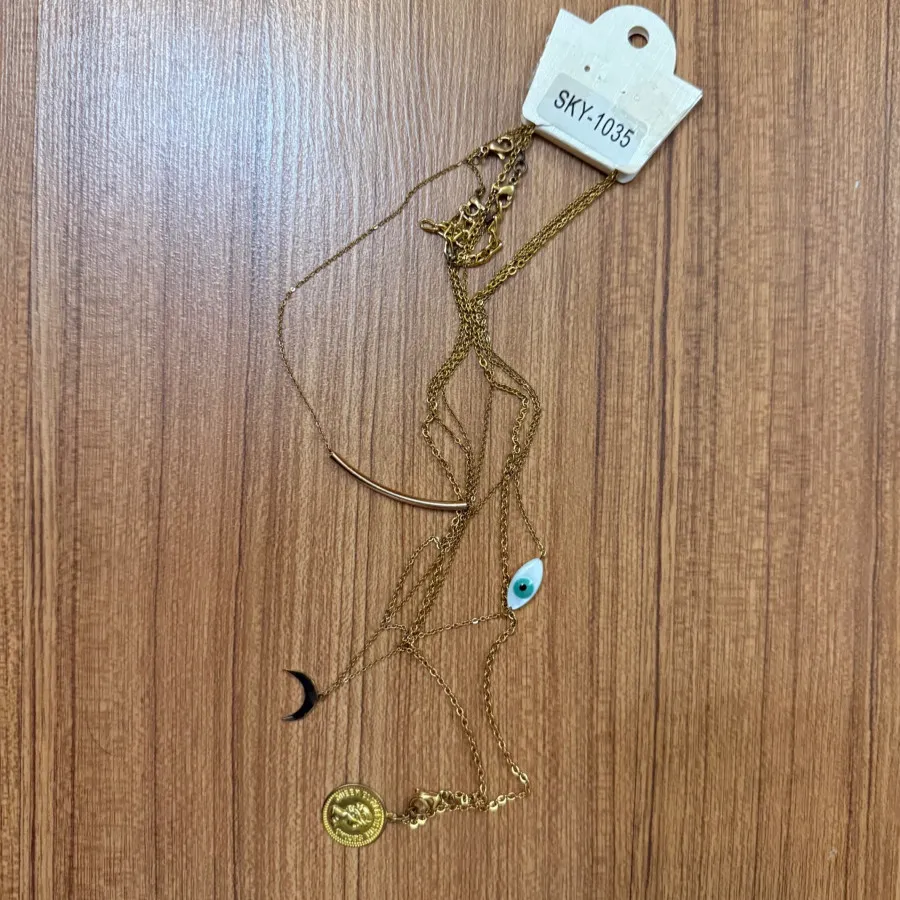 گردنبندهای رنگ ثابت