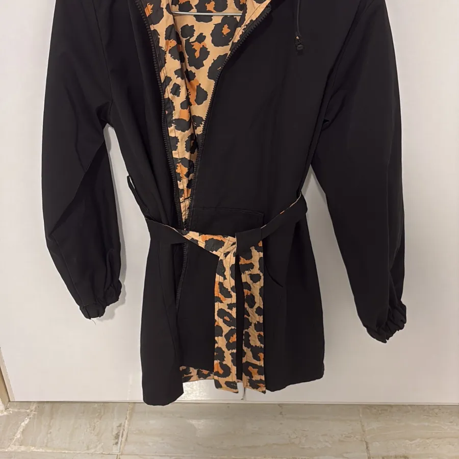 بارانی کلاه دار دو رویه