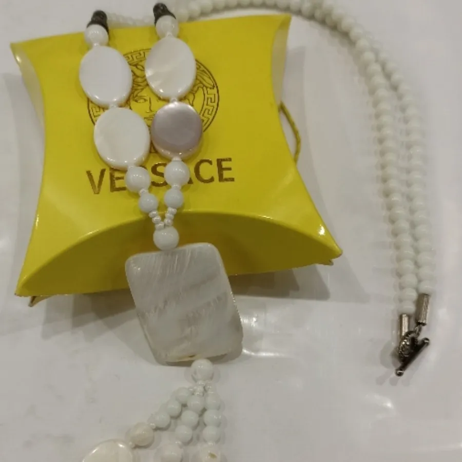 گردنبند دست ساز صدفی