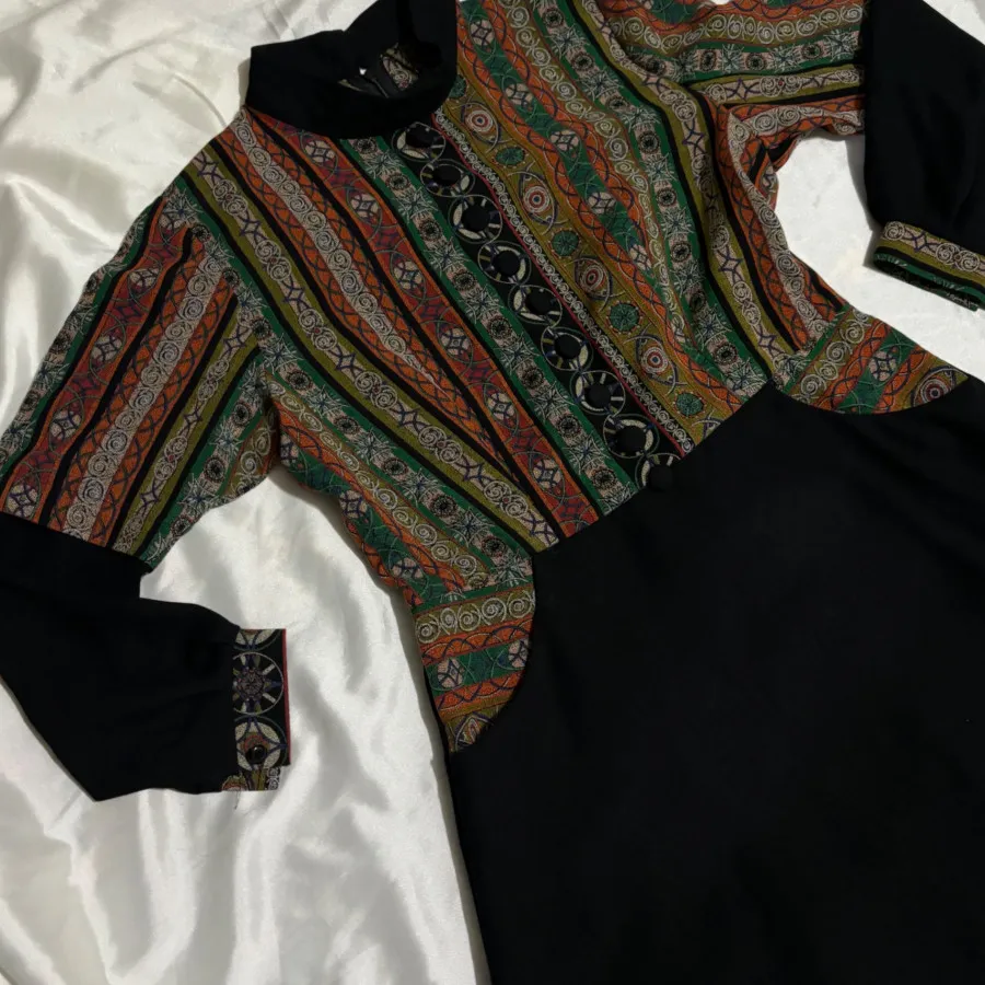 پیراهن مانتویی