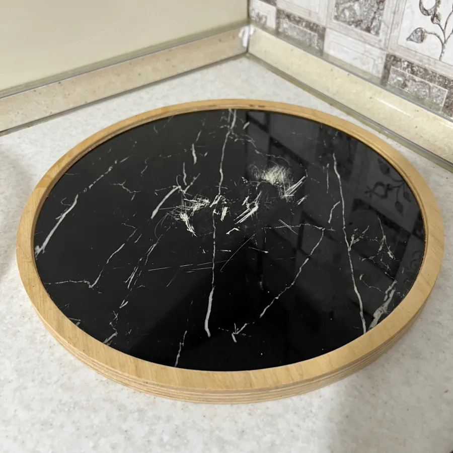 ظرف کیک درب دار سینی