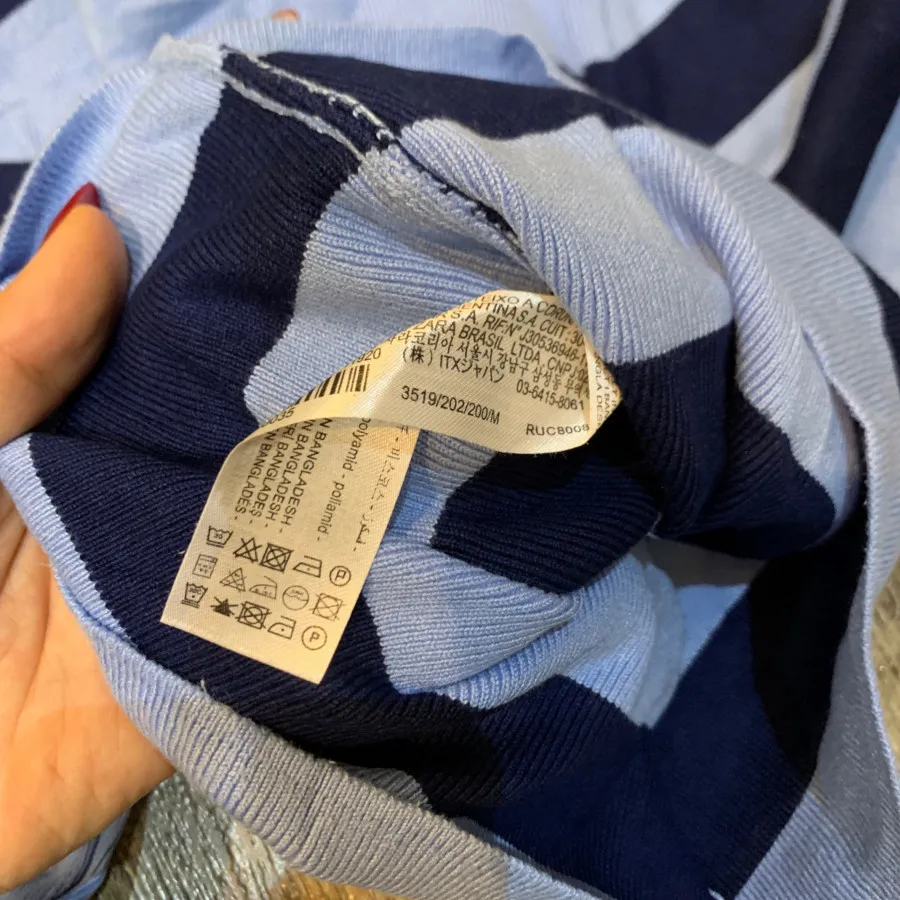 کراپ کشبافت zara