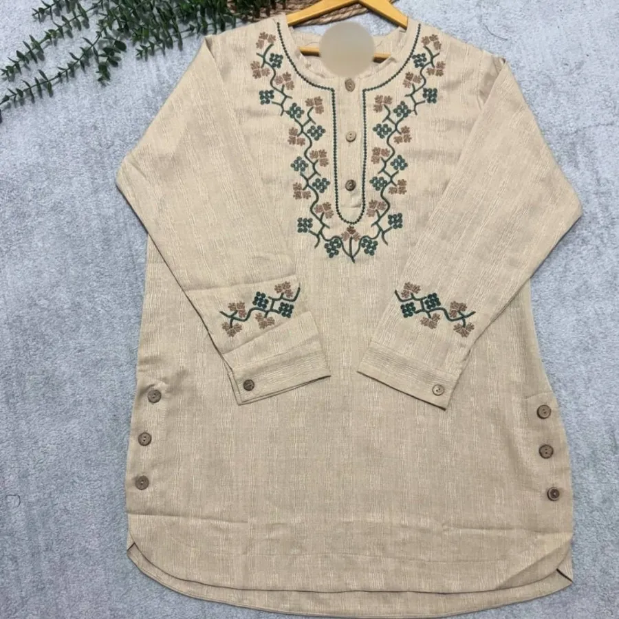 مانتو گلدوزی