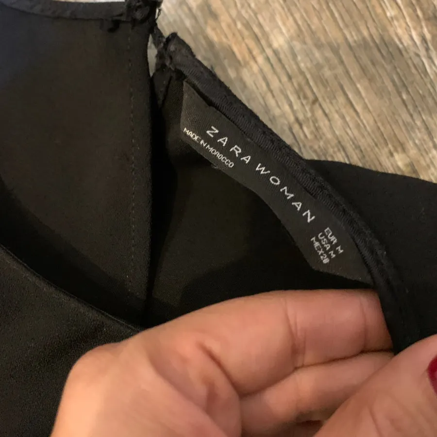 پیراهن کوتاه کرپ zara