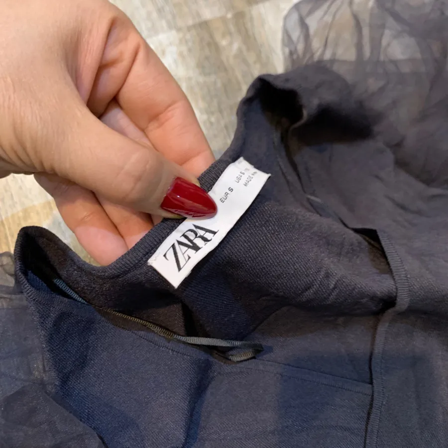 شومیز کراپ zara