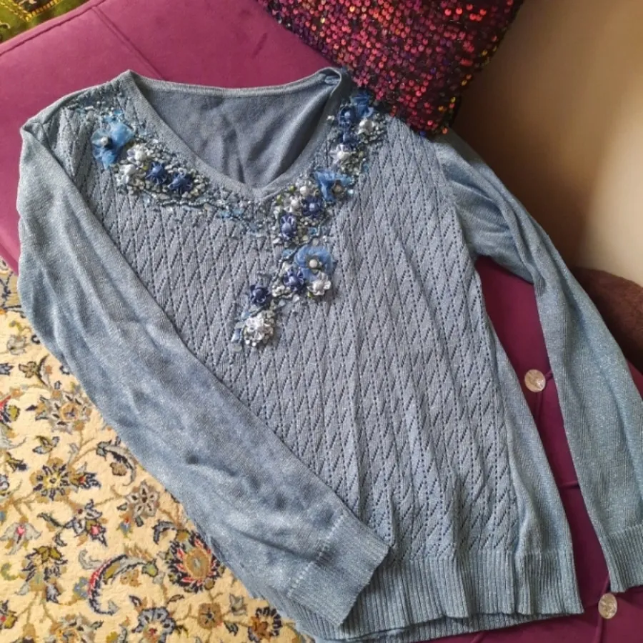 بلوز لمه جواهردوزی